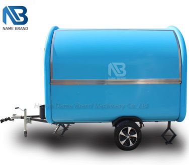 Single Axis Food Trailer