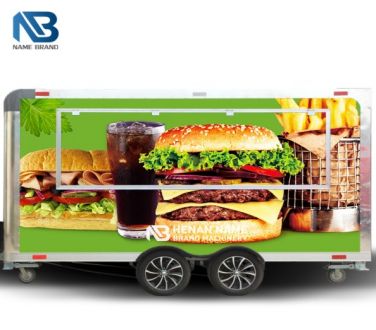 Mobile Burger Food Truck