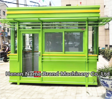 street modern juice retail kiosk