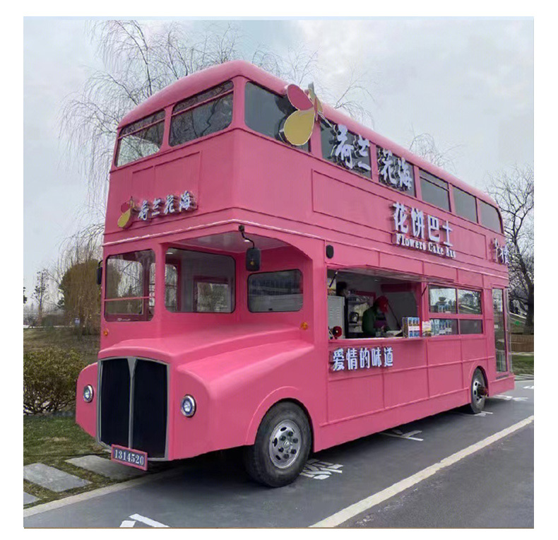 Double decker food truck