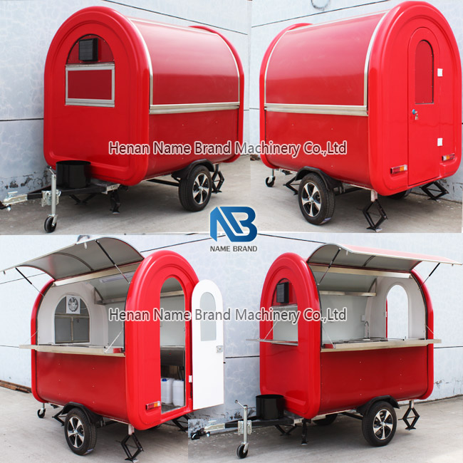 small scale food trailer