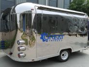Airstream food truck trailer caravan